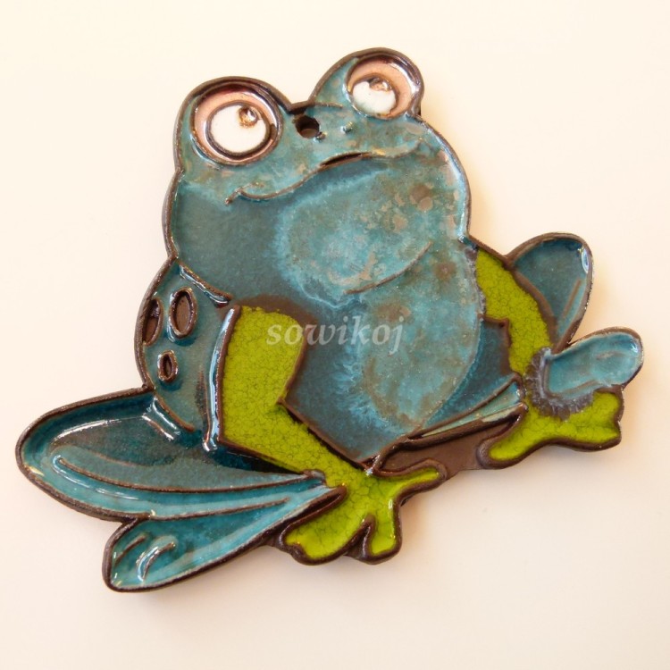 zaba ceramiczna turkusowa