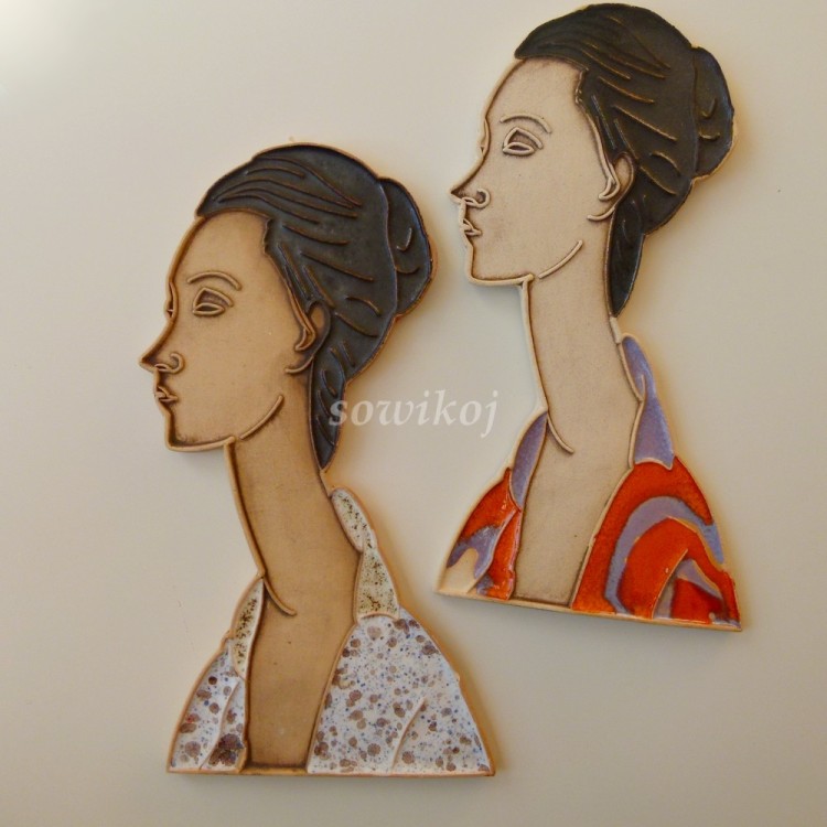 Ceramiczny panel na ścianę Modigliani kobieta