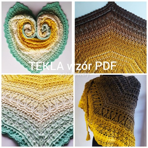 Tekla wzór na szydełku