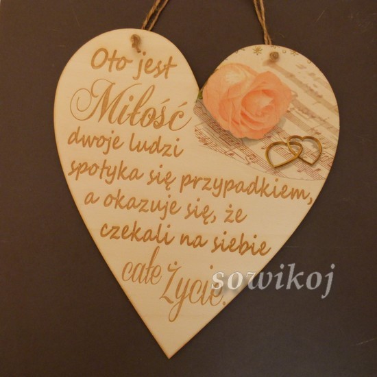 Tabliczka z napisem