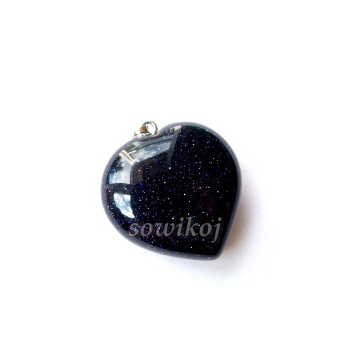 Wisior zawieszka serce - noc kairu