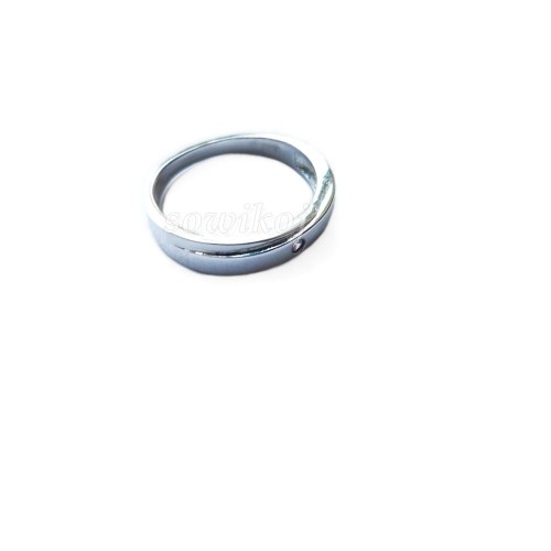 Obrączka srebrna z cyrkonią