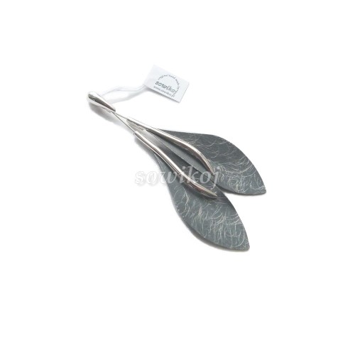 Srebrny wisiorek kalie duże