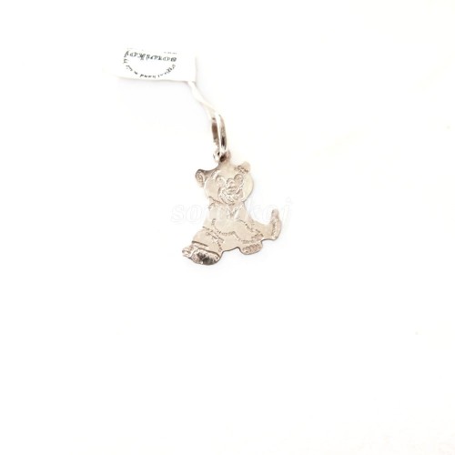 Srebrny wisiorek misiek