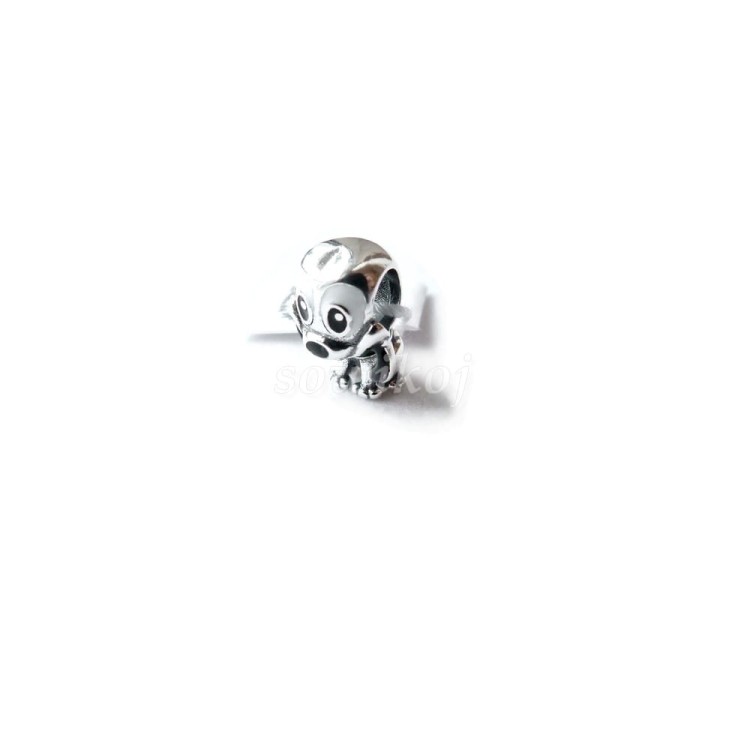 Zawieszka charms - srebro 925 piesek  Goofy