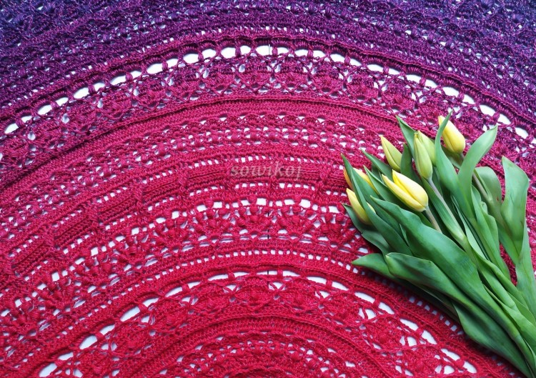 Wzór na chustę Lukrecja SMile