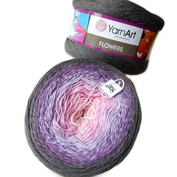 motek Yarn Art Flowers włóczka o długich przejściach kolor 276