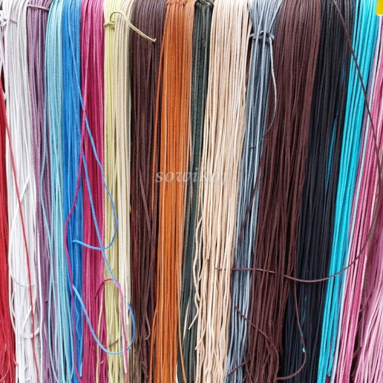 Cienkie rzemienie naturalne ok 2mm