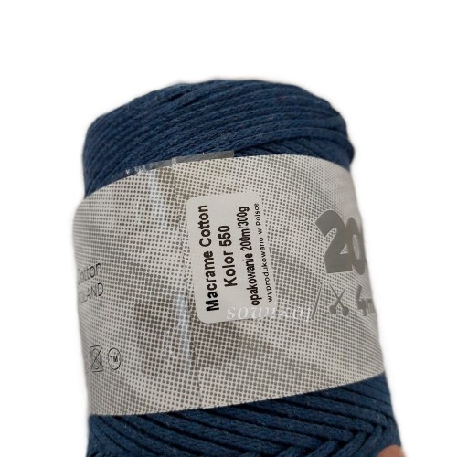 Sznurek niebieski jeans kol.550