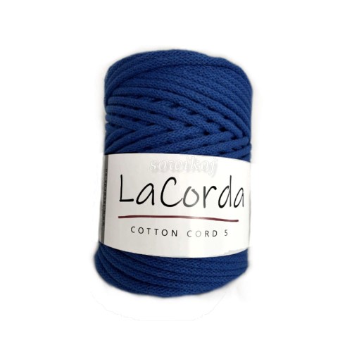 Sznurek 3mm z rdzeniem w kolorze chabrowym / atramentowym