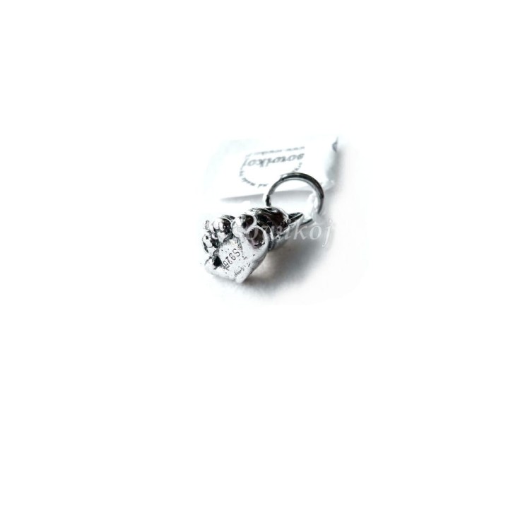 Kotek - charms - przywieszka do łańcuszka ze srebra 925