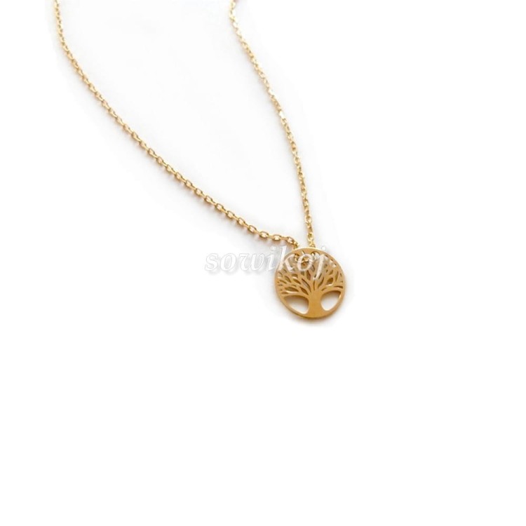 Srebrny łańcuszek pozłacany - celebrytka