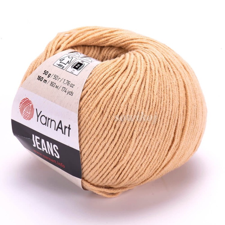 YarnArt Jeans w kolorze cielistego beżu