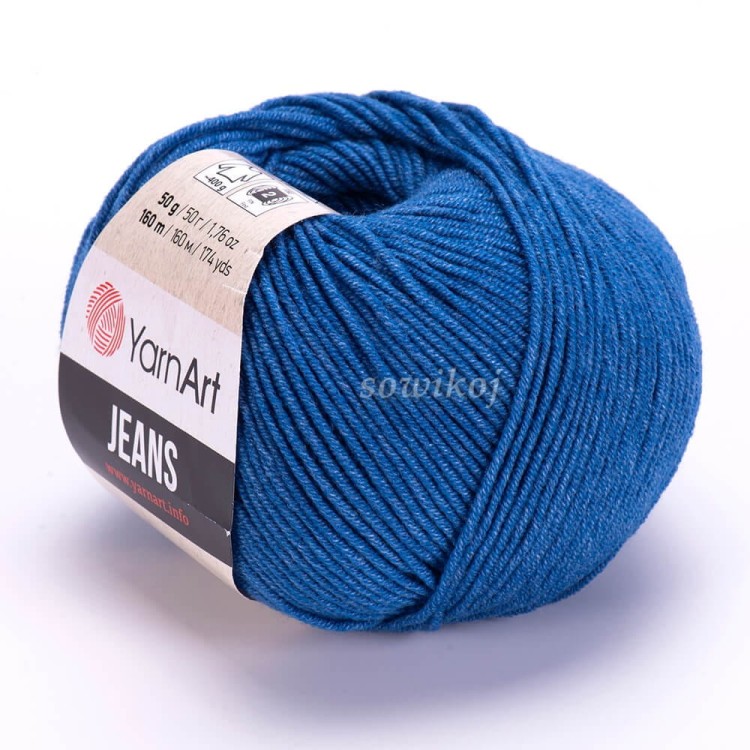 YarnArt Jeans w kolorze niebieskim - delikatne petrol