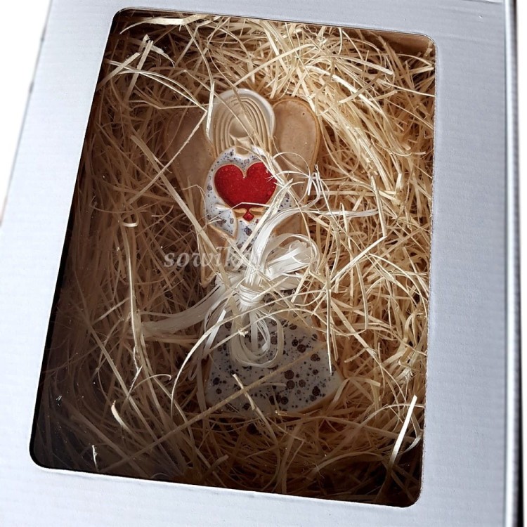 Opakowanie ozdobne na anioła ceramicznego