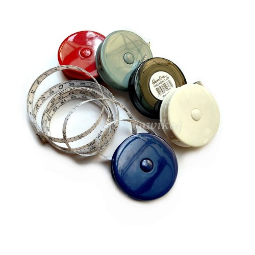 Centymetr krawiecki - samozwijalny w obudowie