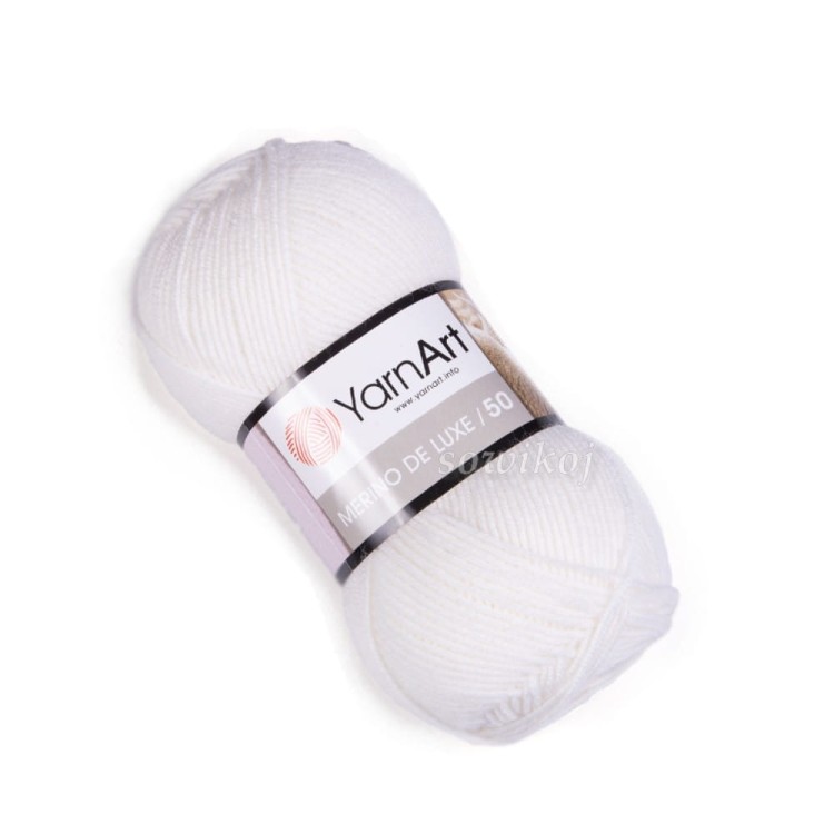 Kokonek YarnArt MERINO De Lux wełna z akrylem