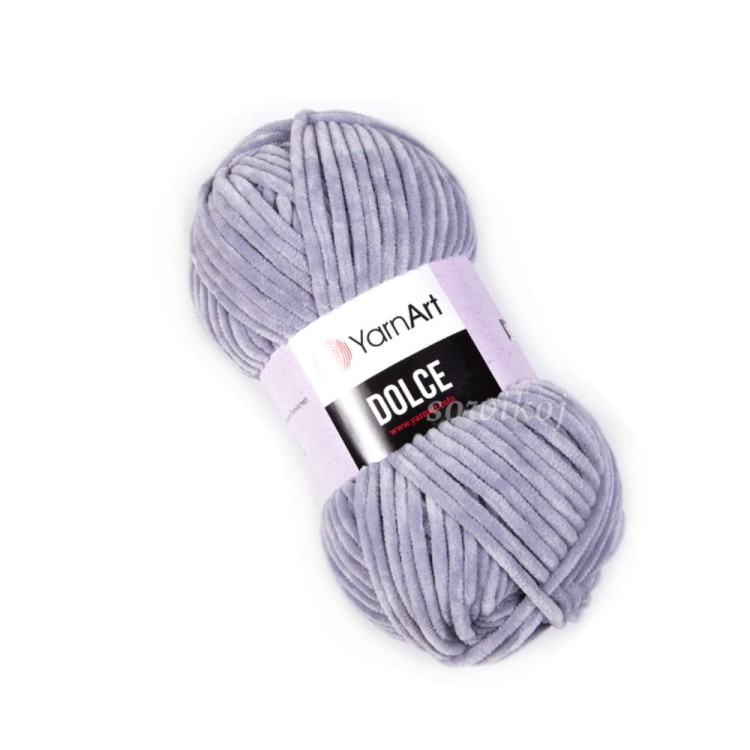 Miękka włóczka Dolce w szarym kolorze