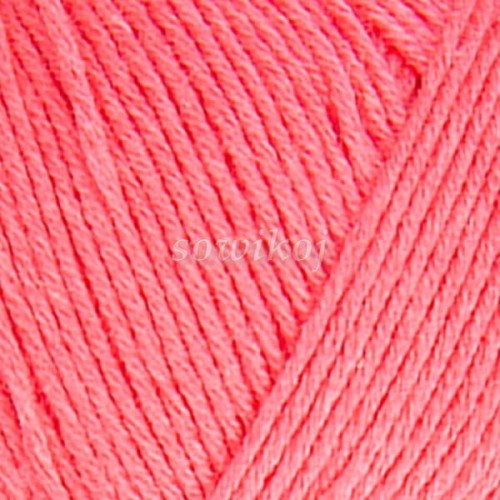 Flowers Unicolor fluo czerwień 736