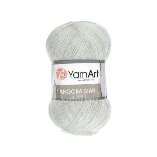 Wełny do szydełkowania i na druty YarnArt STAR kolor siwy - jasny szary 282.