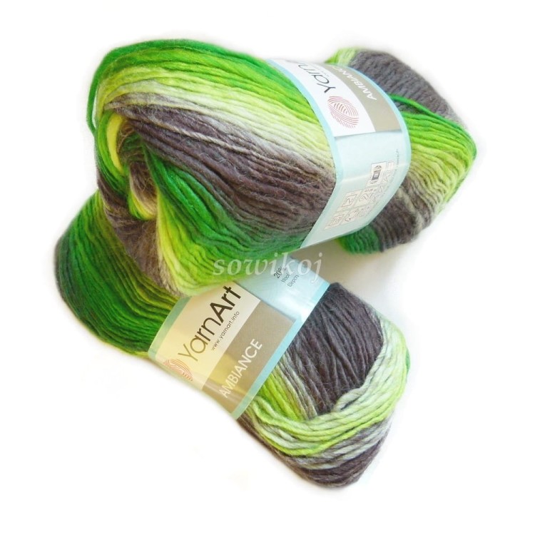 Zielony YarnArt Ambiance 156