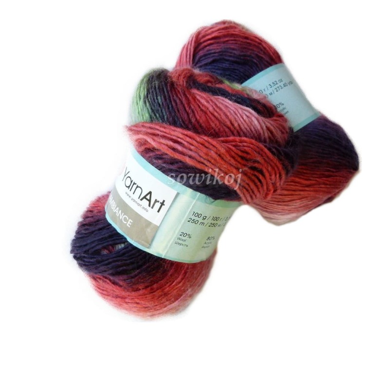 YarnArt ambiance wełna z akrylem kol 150