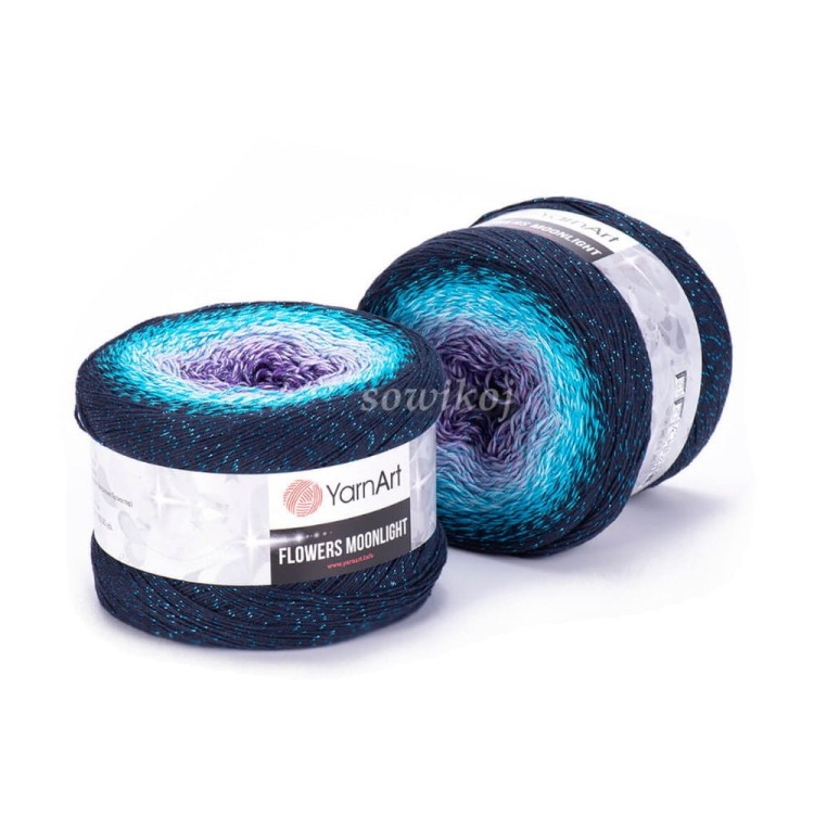 Włóczka YarnArt Flowers Moonlight kol. 3254