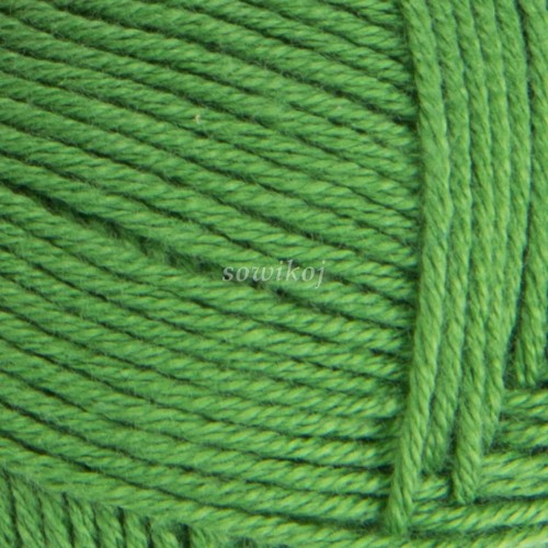 Włóczka jasna zielona 759 w zbliżeniu