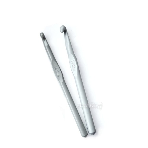 Grube szydełko aluminiowe