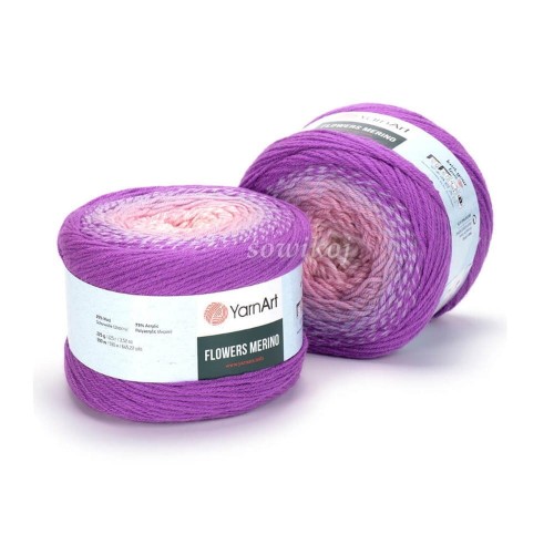 Włóczka YarnArt Flowers MERINO kol.531