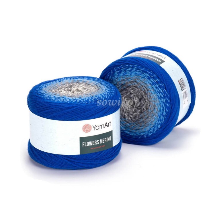 Włóczka YarnArt Flowers MERINO kol.534