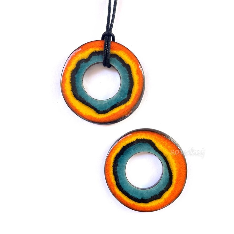 Ceramiczne wisiory - oko przeznaczenia