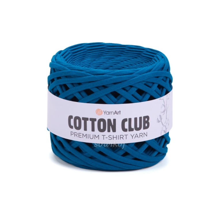 Sznurek tasiemkowy Cotton Club w kolorze niebieskim