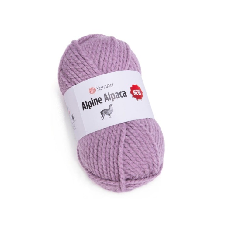 Mięsista włóczka Alpine Alpaca w kolorze lawendowym