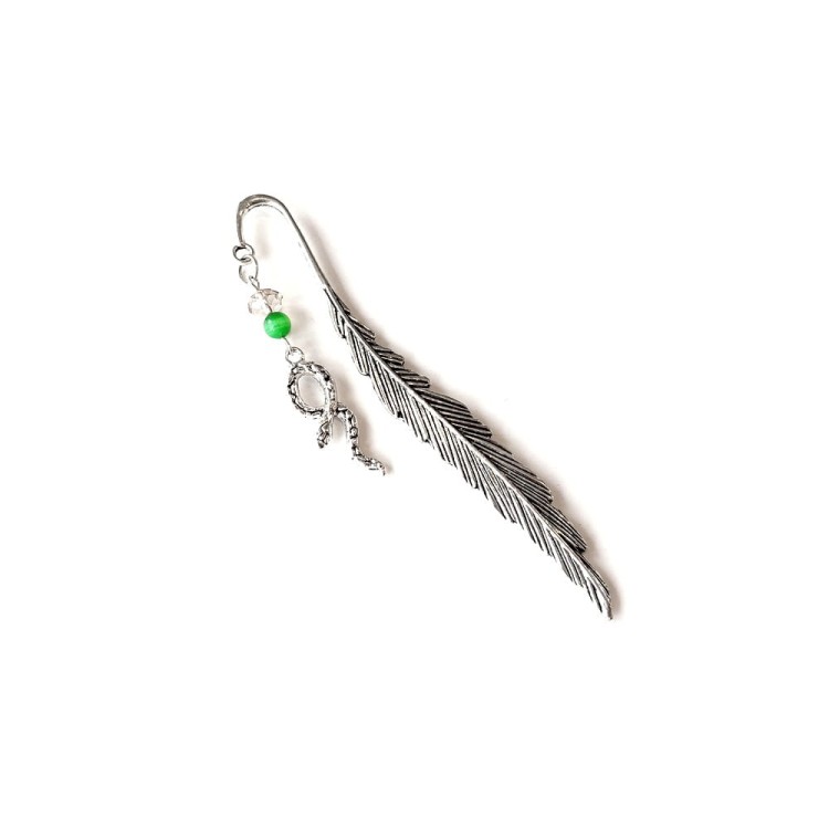 Zakładka do książki z zawieszką wężem