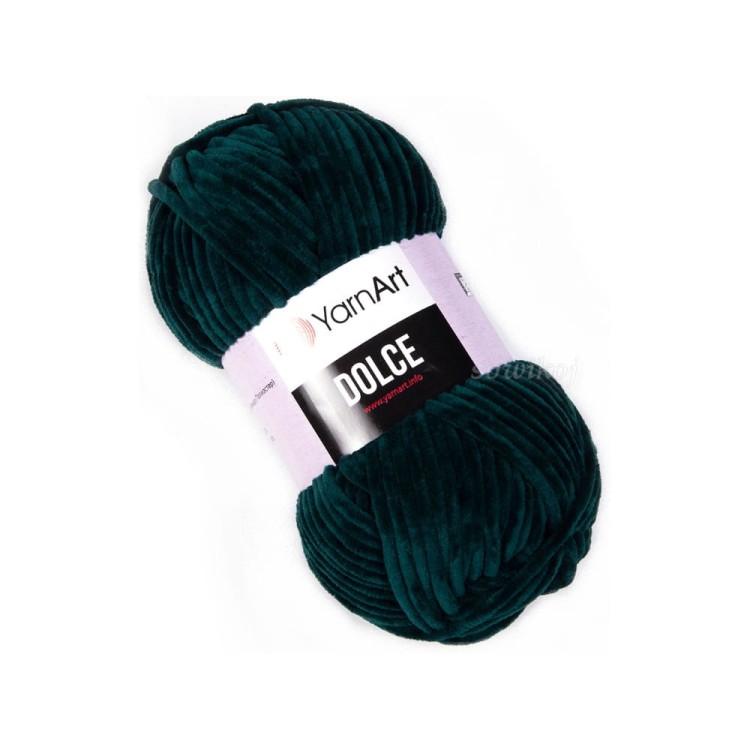 Butelkowa zieleń - włóczka dolce