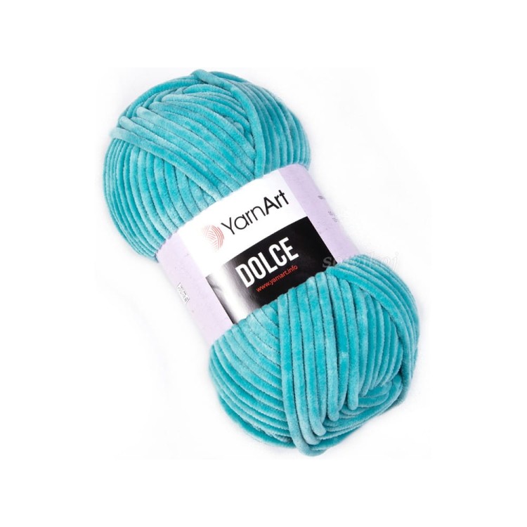 Miętowa włóczka Dolce - idealna na maskotki