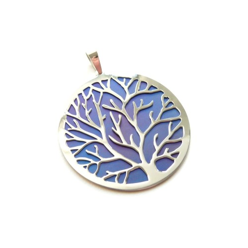 Wisiorek srebrny drzewko - tytani srebro próby 925