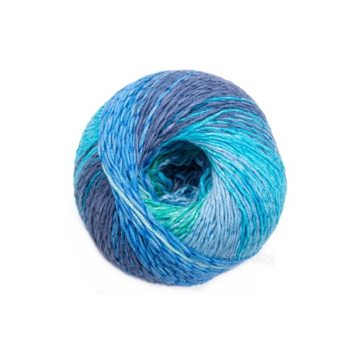 Cieniowany kłębek nici - letnia włóczka Summer Dream 4304