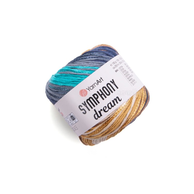 Zakręcona włóczka Symphony dream 3107