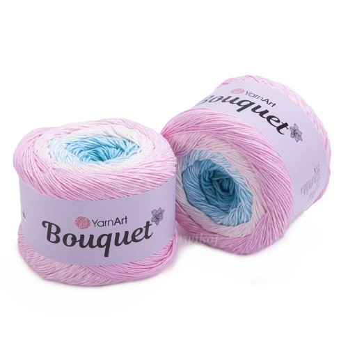 Włóczka ombre Bouquet 702