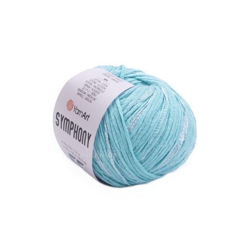 YarnArt Jeans w kolorze turkusowym miętowym 2122