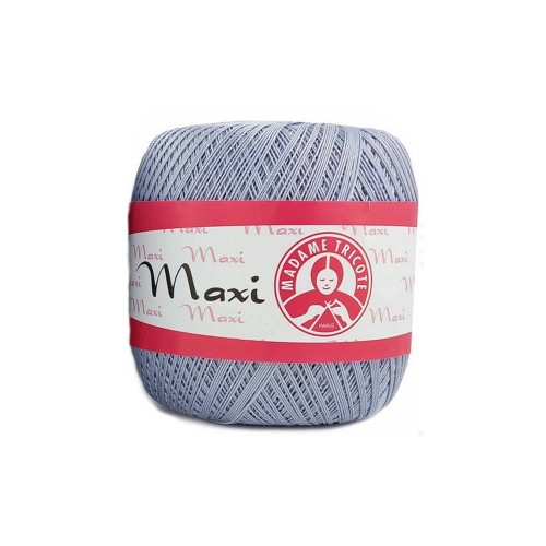 Kordonek Maxi MAdame Tricote w kolorze szarym - srebrnym 6307