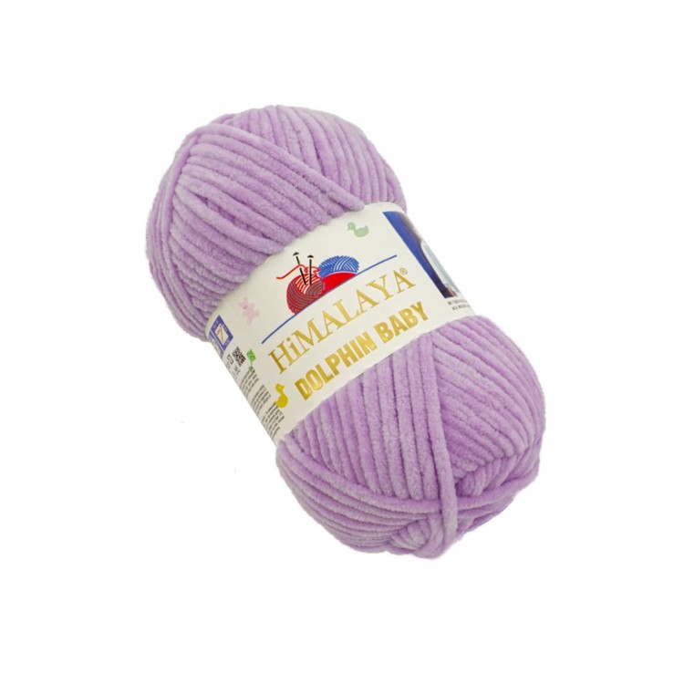Himalaya dolphin baby w kolorze liliowym fioletowym 80 305 - idealna na maskotki