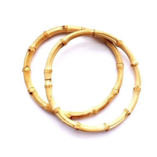 bambusowe rączki - uchwyt do torebki