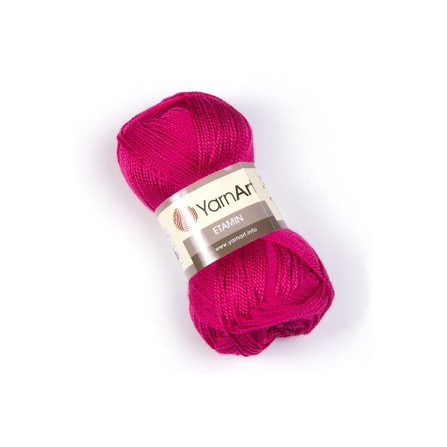 Włóczka Yarnart Etamin róż fuksja445.