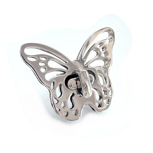 Motyl ażurowy - zamek do torebek ręcznie robionych