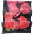 Apaszka jedwabna - szal 180x45 cm recznie malowana w róże
