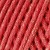 Sznurek czerwony złoty lurex - 3-4mm z rdzeniem