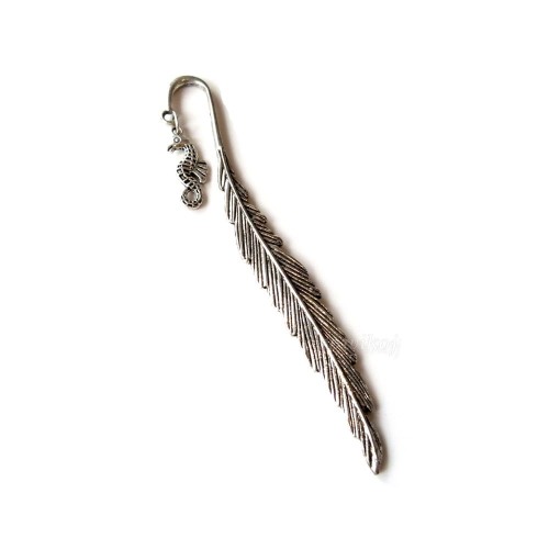 Zakładka do książki z zawieszką - konik morski